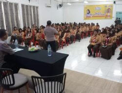 Sinergi Polri–Sekolah: Benteng Kesadaran Lingkungan Aman Ditanamkan di SMK Krian 2