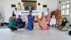 Satpolairud Polresta Sidoarjo Kawal Penyaluran Bantuan BMH kepada Da’i dan Guru Ngaji di Pucukan