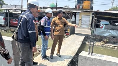Sidak Proyek Rp23 Miliar, Bupati Sidoarjo: Jembatan Liar Harus Ditertibkan 