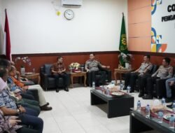 Jalin Komunikasi Awal, Kapolresta Sidoarjo Bobby A. Condroputra Kunjungi Pengadilan Negeri Sidoarjo