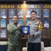 Sinergi Diperkuat, Kapolresta Sidoarjo Jalin Silaturahmi ke Yonarhanud 8
