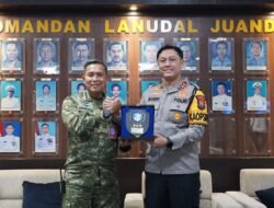 Sinergi Diperkuat, Kapolresta Sidoarjo Jalin Silaturahmi ke Yonarhanud 8
