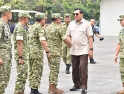 Danrem Bhaskara Jaya Sambut Kedatangan Menhan RI di Lanudal Juanda