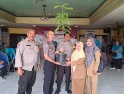 Sidoarjo Asri Sejuk, Polresta Gencarkan Green Policing di Desa Banjar Panji