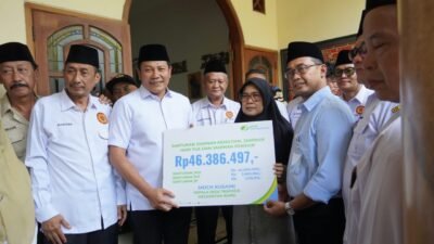 Sampaikan Belasungkawa, Bupati Subandi Pastikan Perangkat Desa Sidoarjo Terlindungi BPJS Ketenagakerjaan