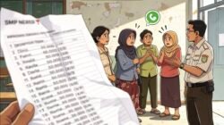 Berkedok Pungutan “Sukarela” Cat Kelas SMPN Favorit di Sidoarjo, Walmur Pertanyakan Dana BOS