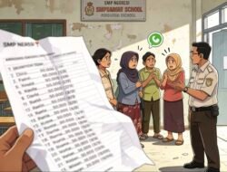 Berkedok Pungutan “Sukarela” Cat Kelas SMPN Favorit di Sidoarjo, Walmur Pertanyakan Dana BOS