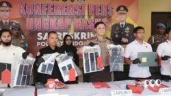 Polresta Sidoarjo Ungkap Jaringan Penipuan Elektronik Lintas Negara, Delapan WNA Vietnam Diamankan