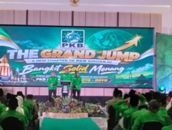 Grand Jumping PKB Sidoarjo: Kukuhkan Pengurus, 298.753 Suara Kokohkan Kekuatan, Target 22 Kursi DPRD